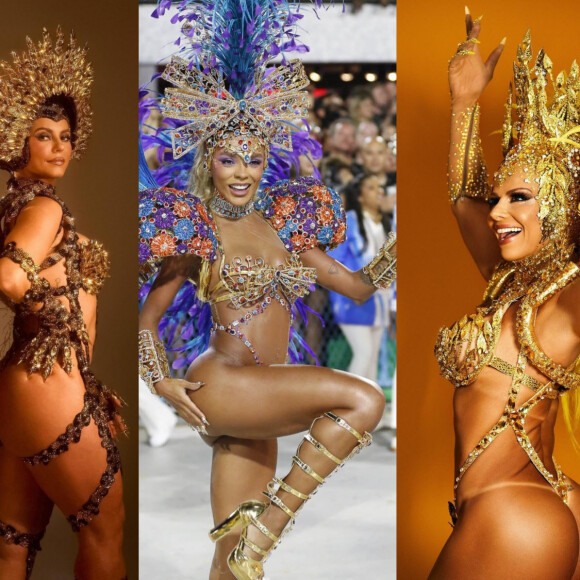Carnaval do RJ tem Brunna Gonçalves, Gio Cordeiro e mais! Quais famosas desfilaram na 1ª noite do Grupo Especial?