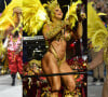 Barriga trincada, tamborim na mão e look PP: 15 fotos de Viviane Araújo no Salgueiro comprovam o poder da atriz no Carnaval!