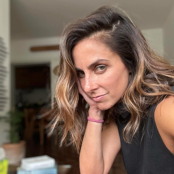 Carol Barcellos elogiava a sintonia entre Marcelo Courrege e Renata Heilborne