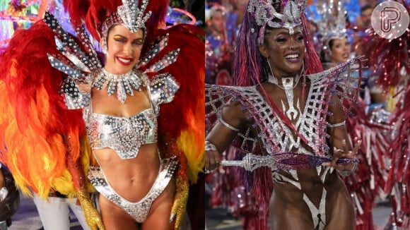 Lore Improta e Érika Januza roubam a cena na Viradouro, campeã do Carnaval do Rio 2024