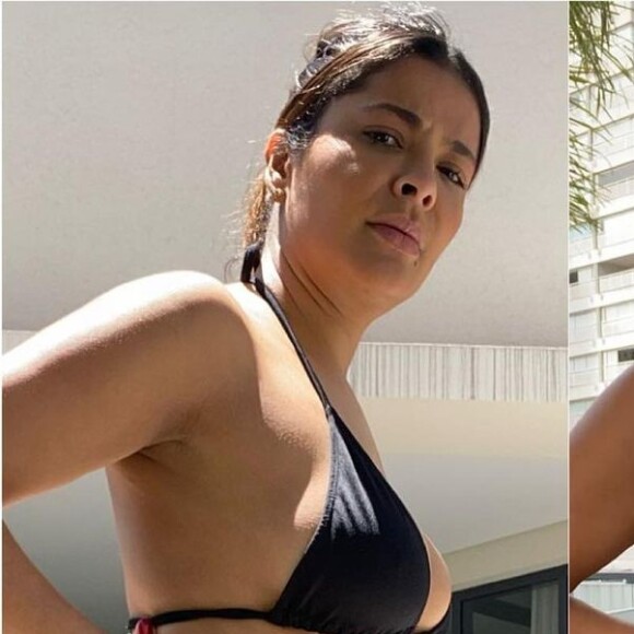 Antes e depois de Gyselle Soares, após emagrecer 6 kg, deixou muita gente chocada