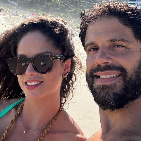 Duda Nagle assumiu namoro com a corretora de imóveis de luxo Michele Balsamão