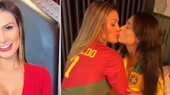 Vídeo de sexo de Andressa Urach com ex-amante de Neymar vaza e modelo expõe reação do jogador: 'Sinal que foi bom'