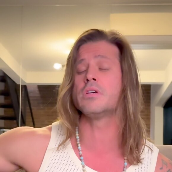 Dado Dolabella ainda tentou convencer o público de que a relação com a sogra não é ruim durante a entrevista para Leo Dias 