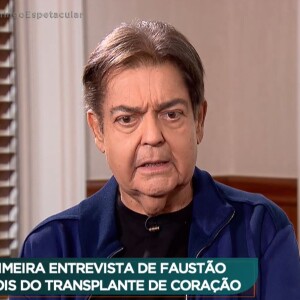 Faustão internado: após transplante de coração, apresentador deu entrevistas para a TV e rádio, mas não foi visto em eventos