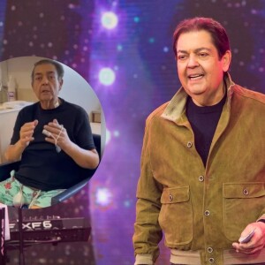 Faustão deixa a UTI e fala pela primeira vez após novo transplante: 'O de rim é mais...'