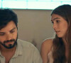 Em 'Renascer', Buba (Gabriela Medeiros) manda Venâncio (Rodrigo Simas) tomar uma decisão sobre adotar o filho de Teca (Livia Silva)
