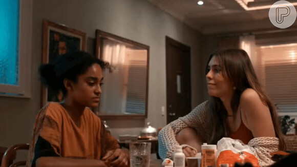 Em 'Renascer', Buba (Gabriela Medeiros) ficará obcecada por Teca (Livia Silva) e sua gravidez.