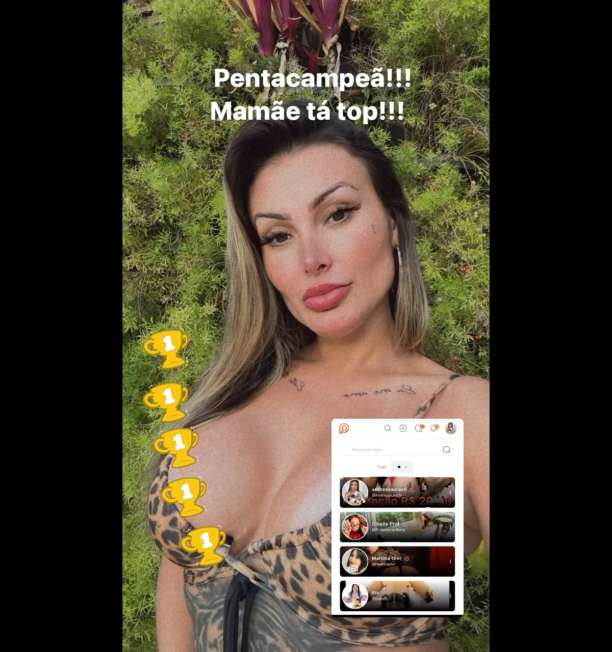 Foto: Andressa Urach atingiu o topo do Privacy novamente com a venda de  vídeos pornôs - Purepeople