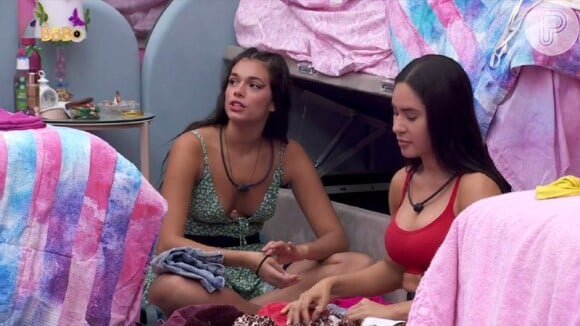 'BBB 24': Alane e Isabelle escutam sugestão de Davi sobre votar em Wanessa Camargo no Quarto Fada