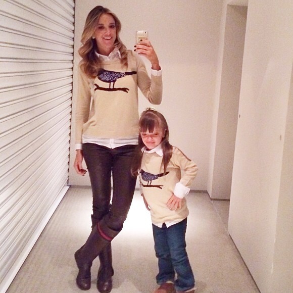 Olha esse look combinadinho de Rafa e Ticiane! Que fofura!