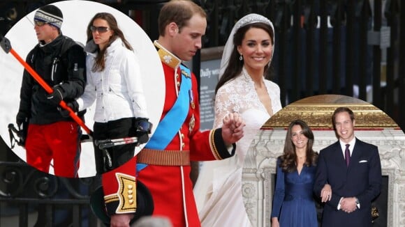 Mais de 20 anos juntos, breve separação e vestido da paixão: uma linha do tempo da relação de Kate Middleton e Príncipe William