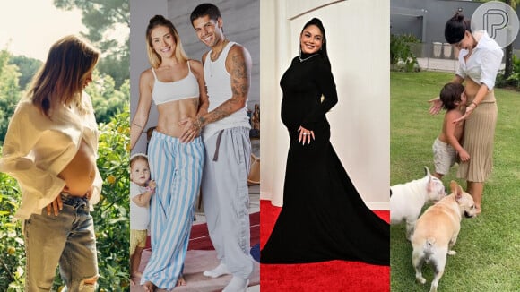 2024 com gravidez! 6 famosas que estão grávidas e devem dar à luz ainda este ano