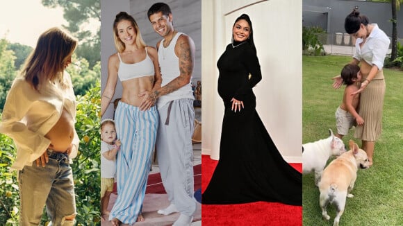 2024 com gravidez! 6 famosas que estão grávidas e devem dar à luz ainda este ano
