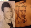 O jogador Neymar já teve o rosto tatuado por admirador