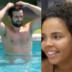 No 'BBB 24', Pitel tem a MELHOR reação ao ver Matteus e Davi pularem pelados na piscina: 'B**au balançando'