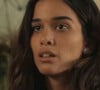 Na novela 'Renascer ', Eliana (Sophie Charlotte ) pede para que Mariana (Theresa Fonseca) seja sua aliada durante sua estadia na fazenda