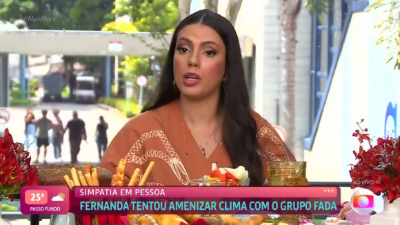 Entrevista de Fernanda com Ana Maria Braga causou polêmica na web