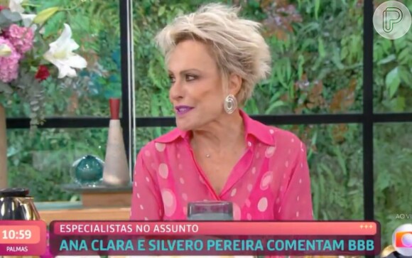 Antes mesmo de começar a entrevista, Ana Maria Braga pediu desculpas à Lucas Buda por tê-lo chamado de 'menino gordo'