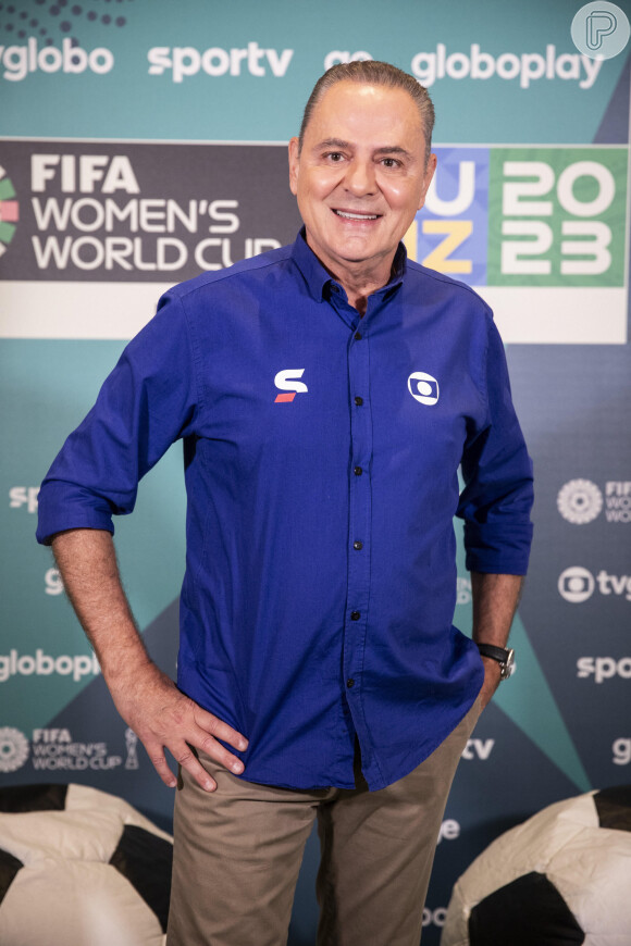 Luis Roberto comanda a equipe de narradores esportivos da Globo
