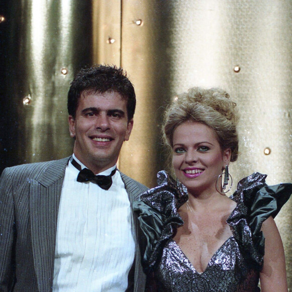 Christina Rocha e Wagner Montes em foto do 'Musicamp' nos anos 1980