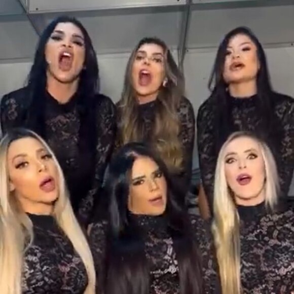 As bailarinas de Leonardo garantiram que usam calcinha!
