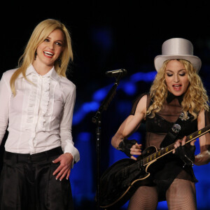Britney já participou de turnê da Madonna, em 2008