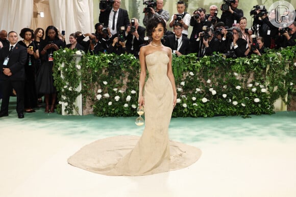 Tyla foi o momento com vestido de areia no MET Gala 2024