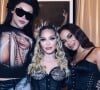 Madonna já tinha postado foto com Pabllo Vittar e Anitta no Instagram