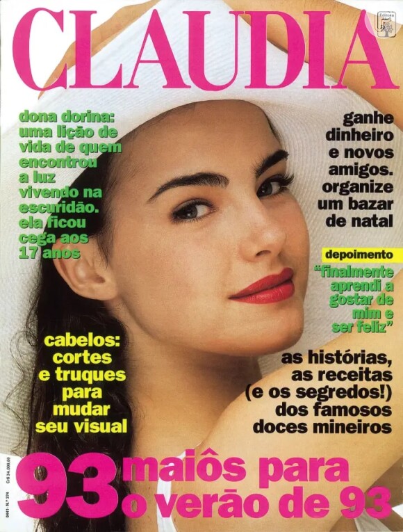 Capas de Ana Paula Arósio estamparam as principais revista do país