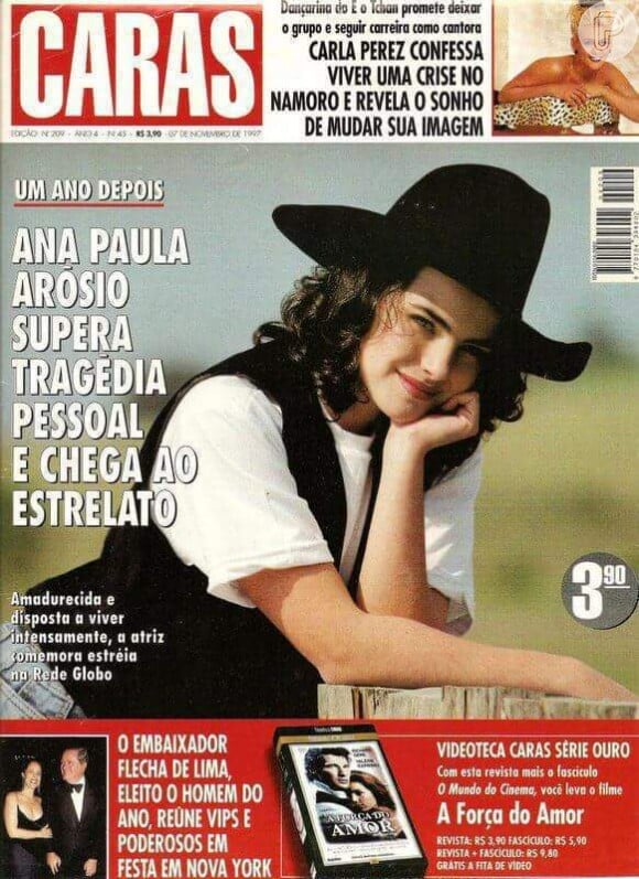 Ana Paula Arósio posou toda camponesa para a revista CARAS. Seria um vislumbre do seu futuro?