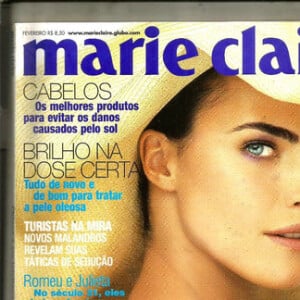 Ana Paula Arósio, para a Marie Claire, deu 'surra de beleza' com pouca maquiagem