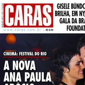 A nova Ana Paula Arósio: atriz roubou a cena com o marido na revista CARAS