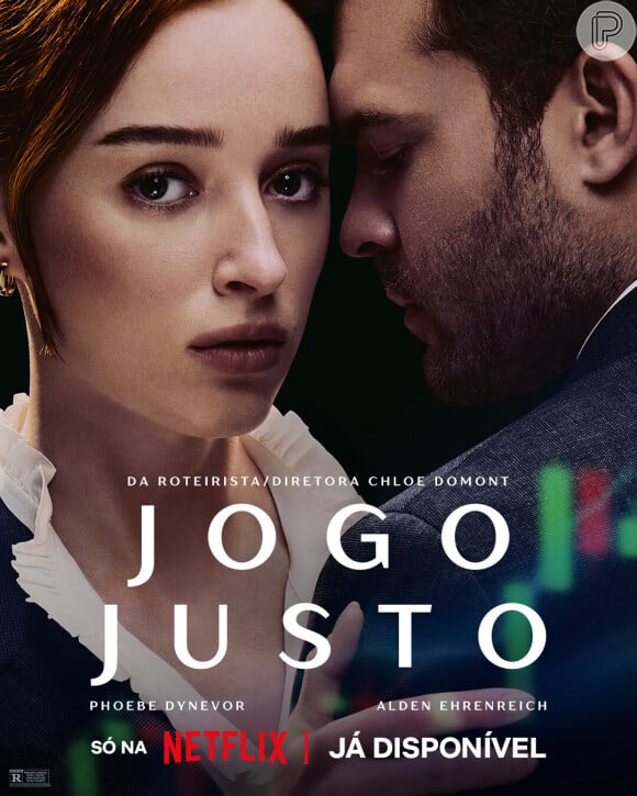 Em 'Jogo Justo', Phoebe Dynevor e Alden Ehrenreich vivem relação perigosa em ambiente de trabalho