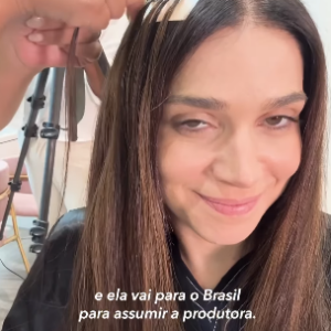 Sabrina Petraglia mostra mudanças no visual para fazer Família é Tudo