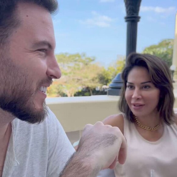 Maíra Cardi e Thiago Nigro se conheceram quando o influenciador era cliente da coach de emagrecimento; ele contou detalhes do que fez a ex de Arthur Aguiar se apaixonar