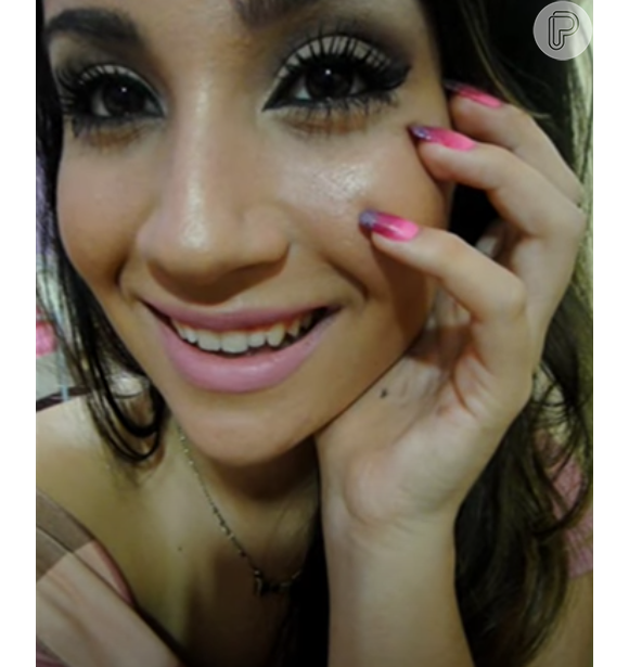 Ainda adolescente, Bianca Andrade também não tinha lentes nos dentes - na época, elas nem existiam
