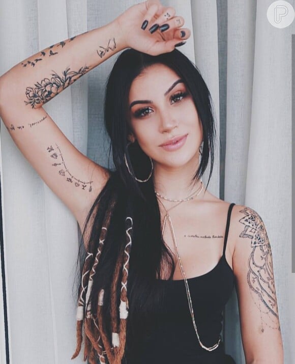 Bianca Andrade também passou por mudanças em seu corpo, com diversas tatuagens