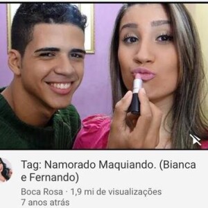 Na época, Bianca Andrade chegou a gravar vídeos com seus ex-namorados