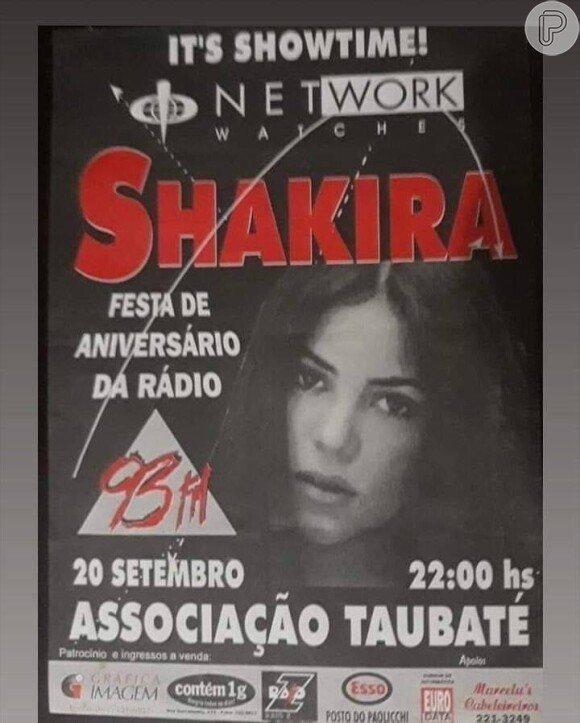 Shakira se apresentou na Associação Taubaté em 1997 e até hoje, há quem diga que espetáculo não aconteceu - de tão aleatório; fãs que estavam no local confirmam show icônico