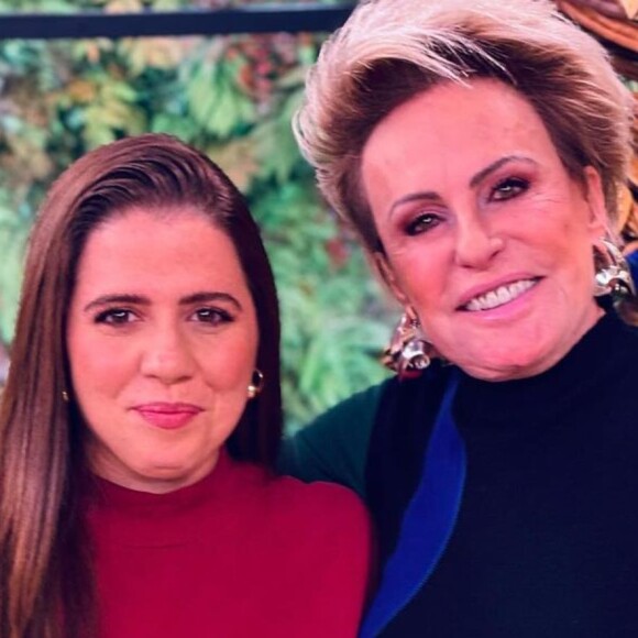Tati Machado posa ao lado de Ana Maria Braga em foto e fãs comentam emagrecimento