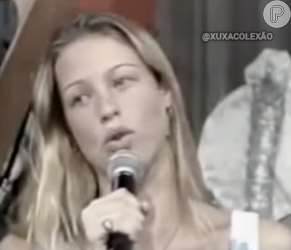 Em entrevista para Xuxa em 1998, Luana Piovani conta sobre ser chamada de 'mal educada'