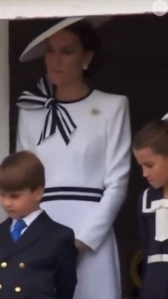 Vídeos de Kate Middleton com os filhos em primeira aparição pública após revelar câncer já estão viralizando nas redes sociais