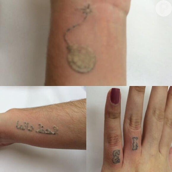 Andressa Urach: quando se converteu à religião evangélica, a modelo havia apagado parte das tatuagens