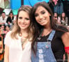 Anitta e Sandy participaram juntas do Altas Horas em 2013