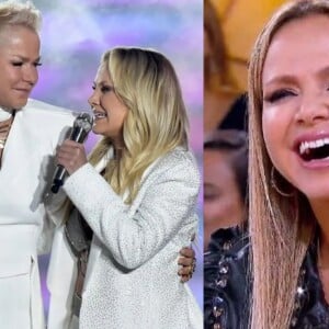 Xuxa celebra chegada de Eliana à Globo e fala em ouvir risada 'estranha' da amiga