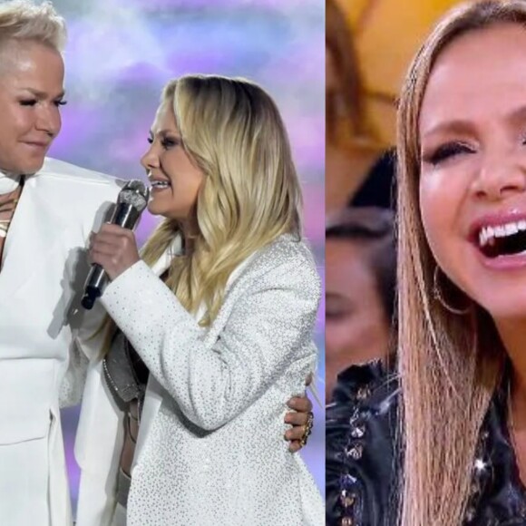 Xuxa celebra chegada de Eliana à Globo e fala em ouvir risada 'estranha' da amiga