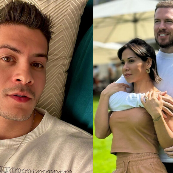 Arthur Aguiar de irrita com Maíra Cardi por fala sobre filha do ex-casal