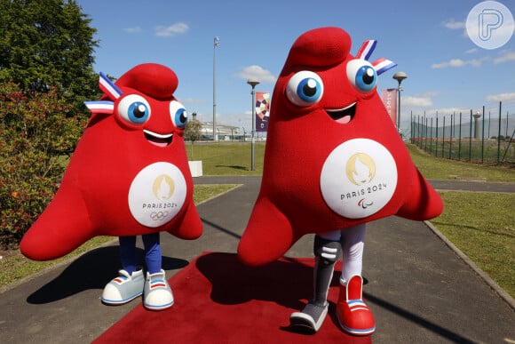 Nesta edição, o mascote das Olimpíadas 2024 são os 'Phryges' olímpico e paralímpico