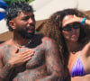 Gabigol se reencontra com Julia Rodrigues e curte festival de música com a modelo